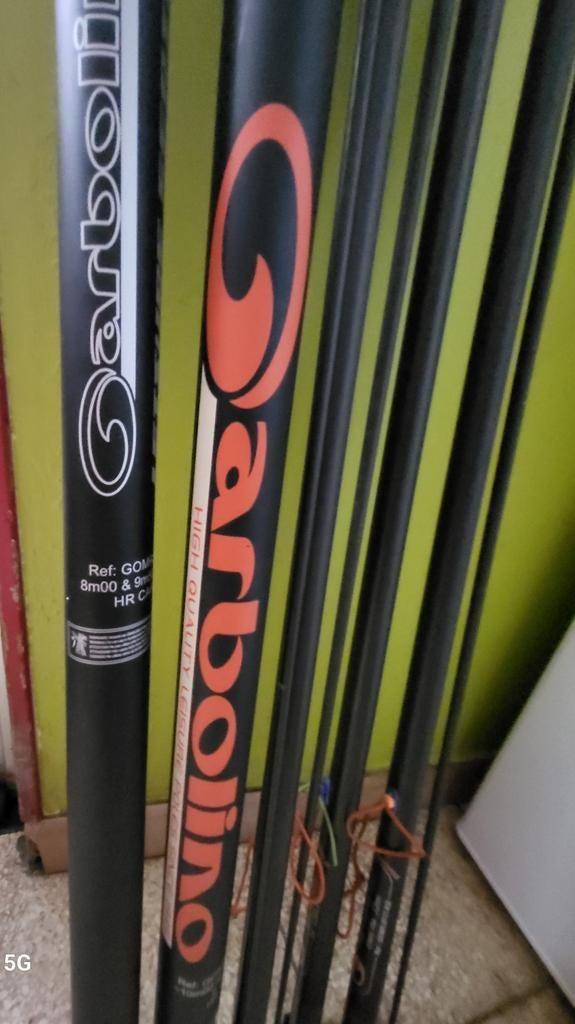 Cane au coup garbolino 10m, Ophalen