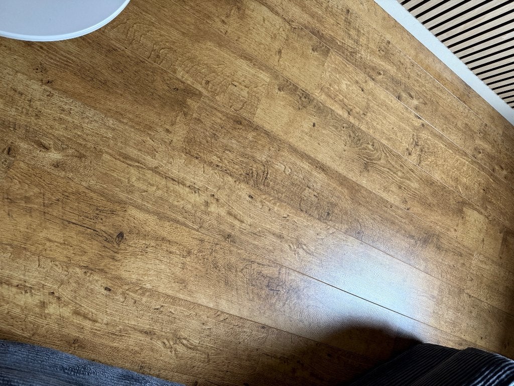 Laminaat quicksstep oude Franse eik 6m2, Ophalen, 50 tot 150 cm, 5 tot 10 m², Zo goed als nieuw