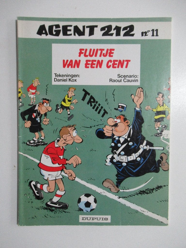 agent 212...nr.11..fluitje van een cent, Boeken, Stripverhalen, Ophalen of Verzenden, Gelezen