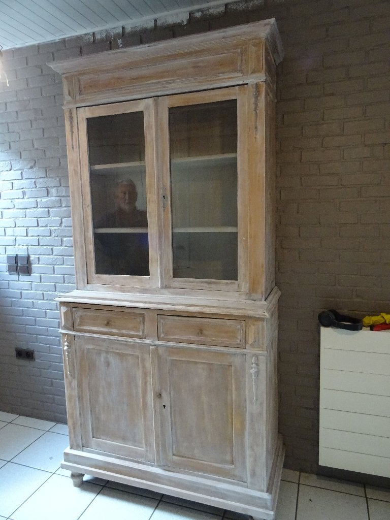 oude landelijke buffetkast, 25 à 50 cm, 100 à 150 cm, Utilisé, 200 cm ou plus