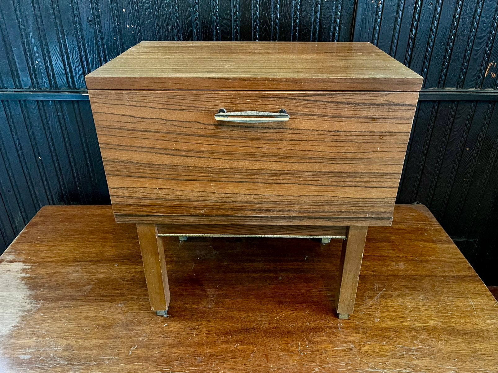 Vintage kastje, Ophalen, Gebruikt, 45 tot 65 cm, 55 tot 70 cm