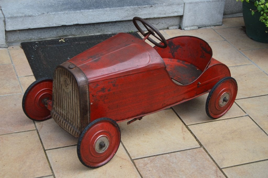 voiture pédales devisix devillaine 1933 bugatti jouet ancien, Enlèvement