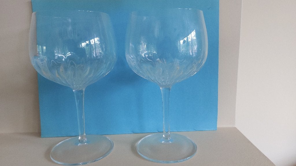 2 Prachtige cocktail glazen, Ophalen of Verzenden, Zo goed als nieuw, Overige typen