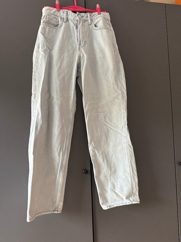 Broek mannen, Kleding | Heren, Blauw, Ophalen of Verzenden, Zo goed als nieuw, H&M