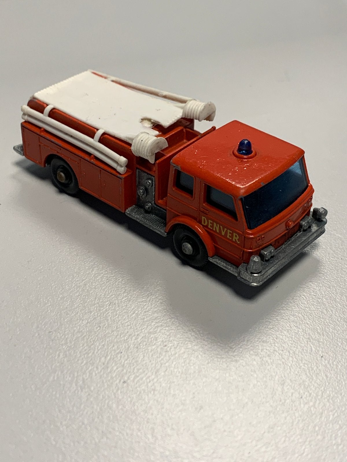 Matchbox van Lesney #29 Vintage brandweerwagen, Ophalen of Verzenden, Gebruikt, Bus of Vrachtwagen, Lesney