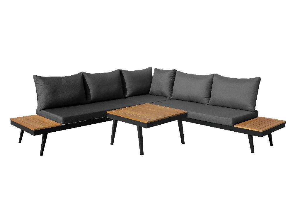 Luxe loungeset, Tuin en Terras, Ophalen, Zo goed als nieuw, Bank, Loungeset