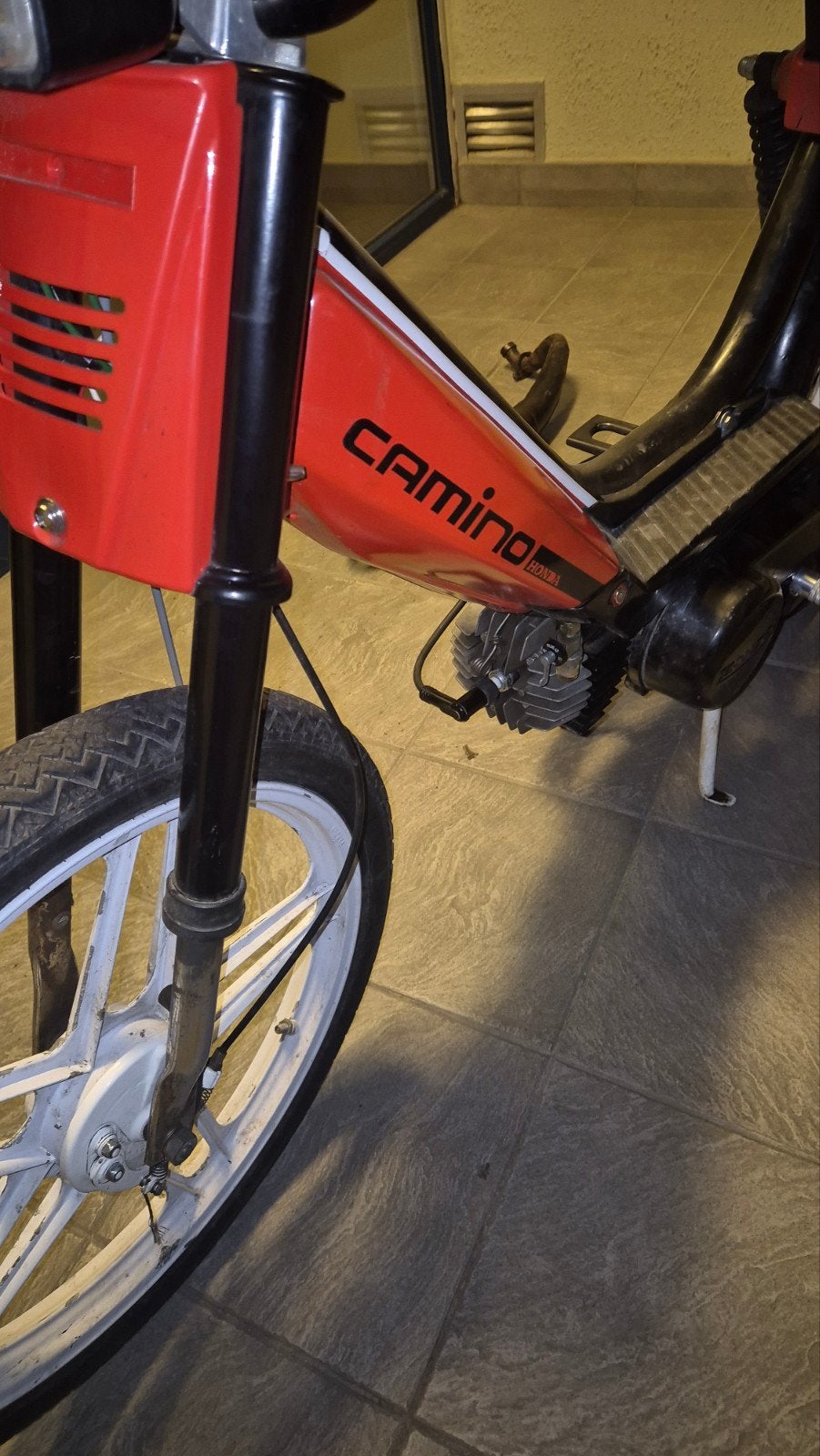honda camino a klasse, Ophalen