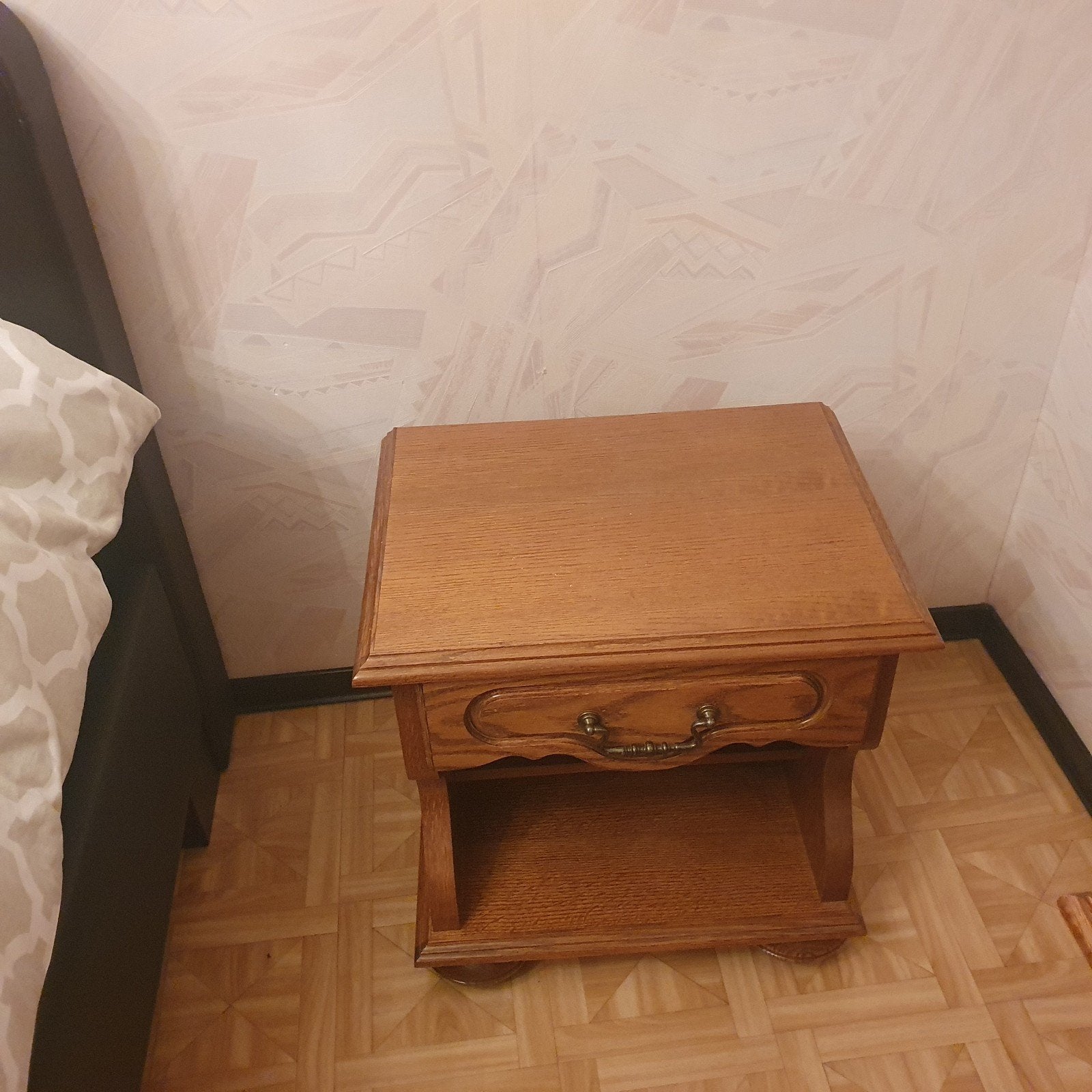 chambre, Enlèvement, Utilisé, Deux personnes, Klassiek eik