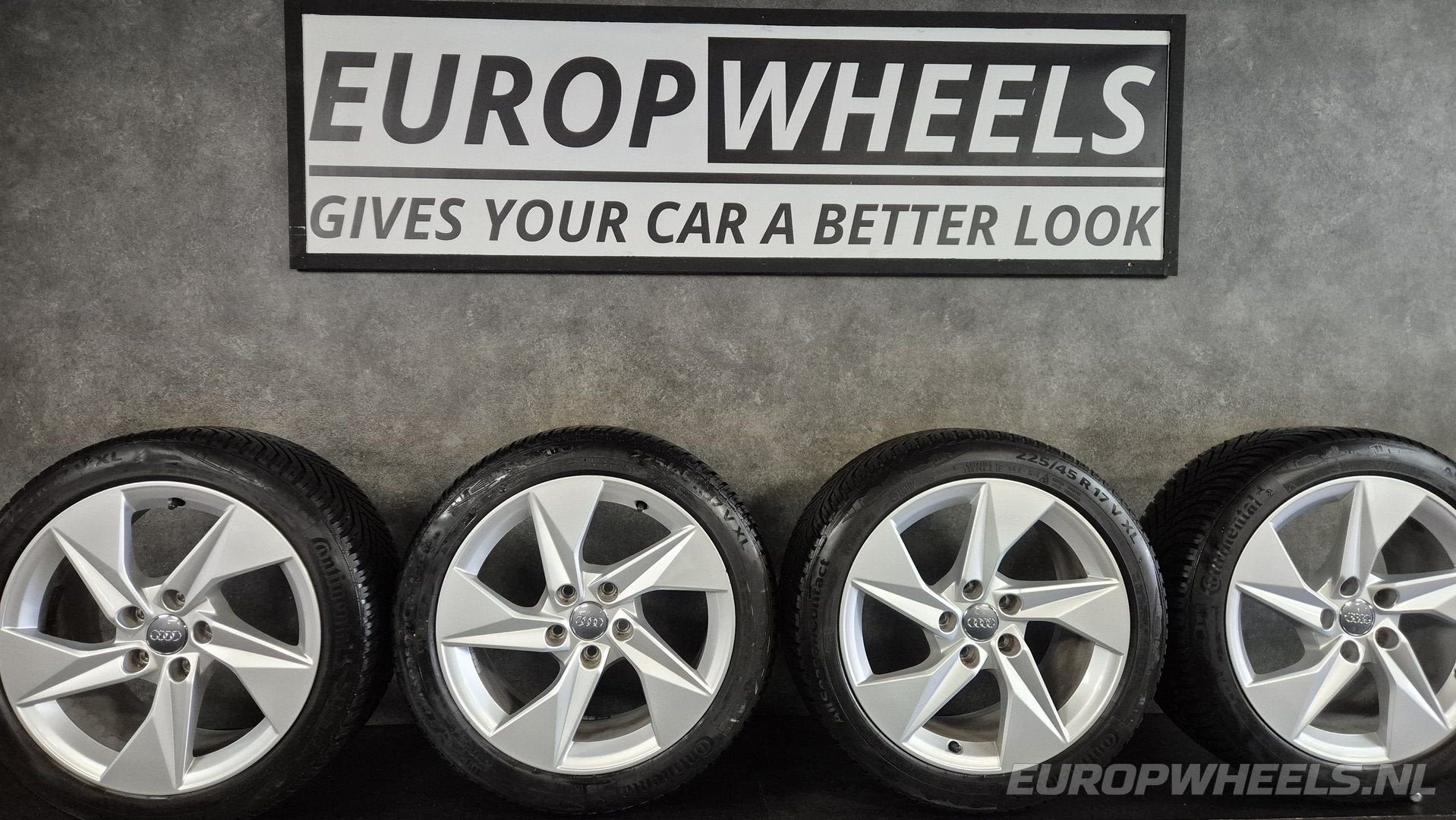 17 inch originele Audi A3 8Y velgen all season, Auto-onderdelen, Banden en Velgen, Gebruikt, -, -, Banden en Velgen