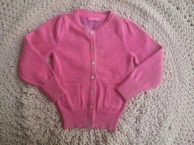Le big cardigan, Kinderen en Baby's, Babykleding | Maat 86, Le big, Ophalen of Verzenden, Zo goed als nieuw, Truitje of Vestje