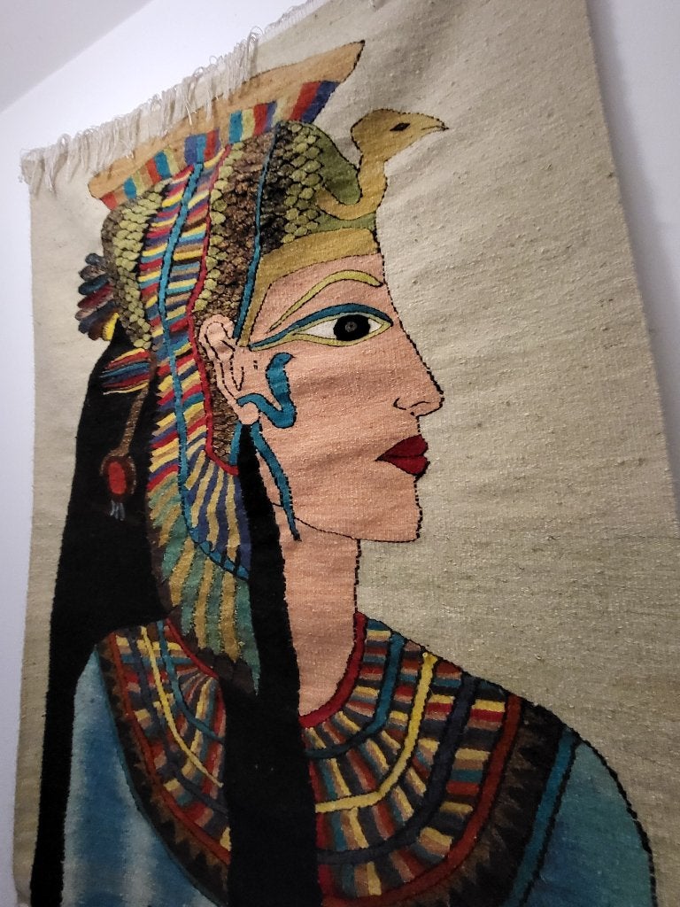 Egyptisch handgeweven tapijt, Ophalen