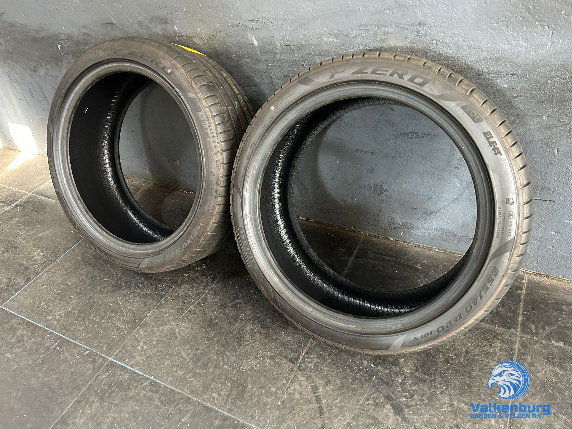 9mm! Zomerbanden 255/40R20 Pirelli Pzero, Gebruikt, 255 mm, -, -