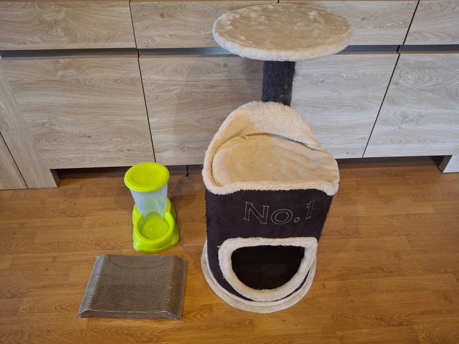 klimpaal , korreldispensor, krabkarton, Animaux & Accessoires, Accessoires pour chats, Enlèvement