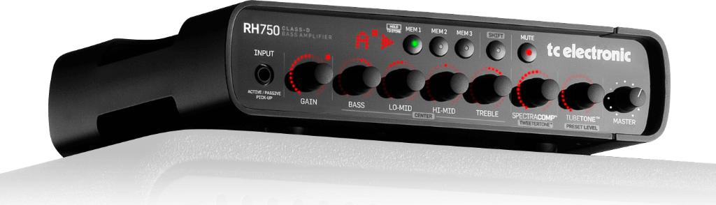 TC electronic super bas versterker Rebel Head RH750 W Power, Ophalen, Gebruikt, Basgitaar, 100 watt of meer