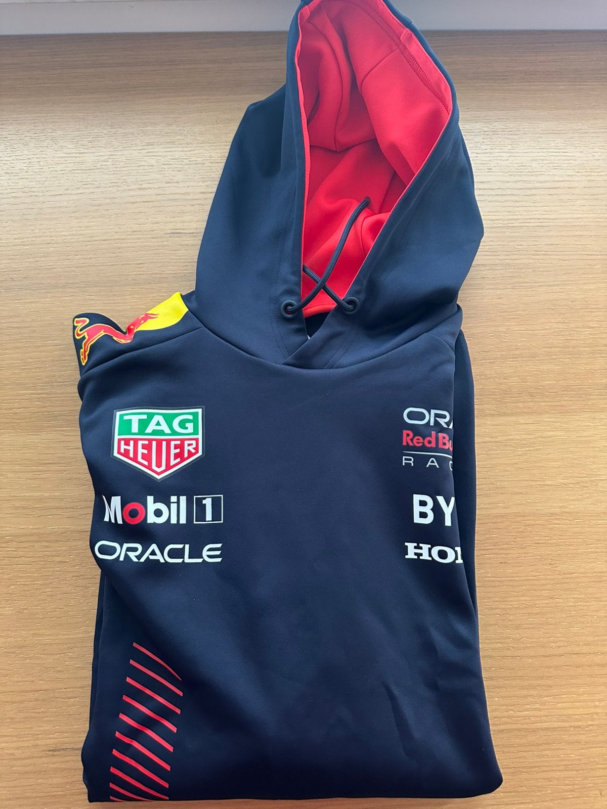 RedBull racing hoody, Ophalen of Verzenden, Zo goed als nieuw, Maat 52/54 (L), Blauw