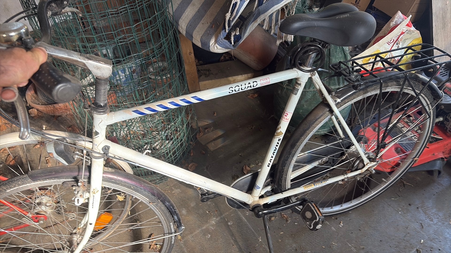 Heren fiets batavus politie zone lebbeken, Ophalen, Zo goed als nieuw, Batavus