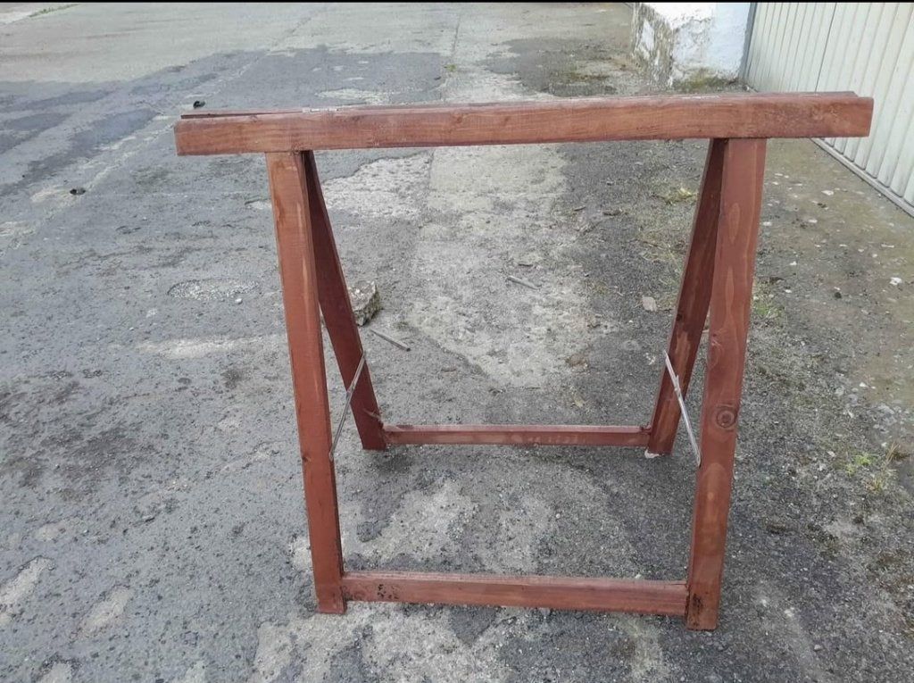 Treteaux en bois, Neuf, Repliable, Enlèvement, 50 cm ou plus