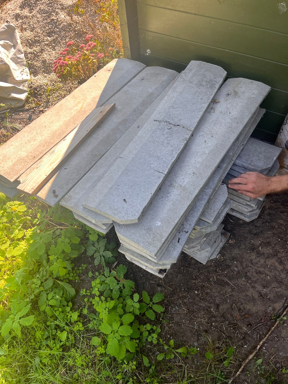 Boordstenen, Tuin en Terras, Ophalen, Nieuw, Beton, Border