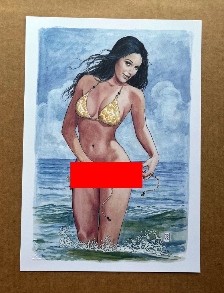 Manara - Illustration d'Art - Emmanuelle Chriqui, Boeken, Verzenden