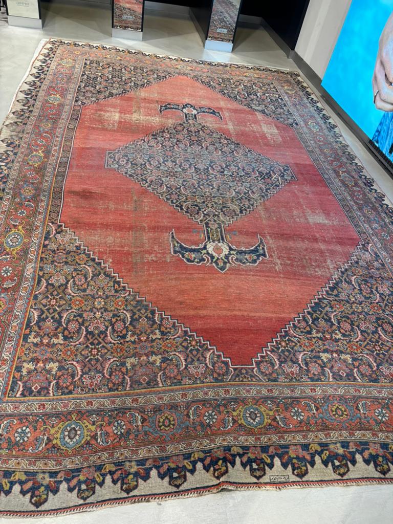 Prachtig antiek tapijt, Huis en Inrichting, Ophalen, Gebruikt, 200 cm of meer, 200 cm of meer