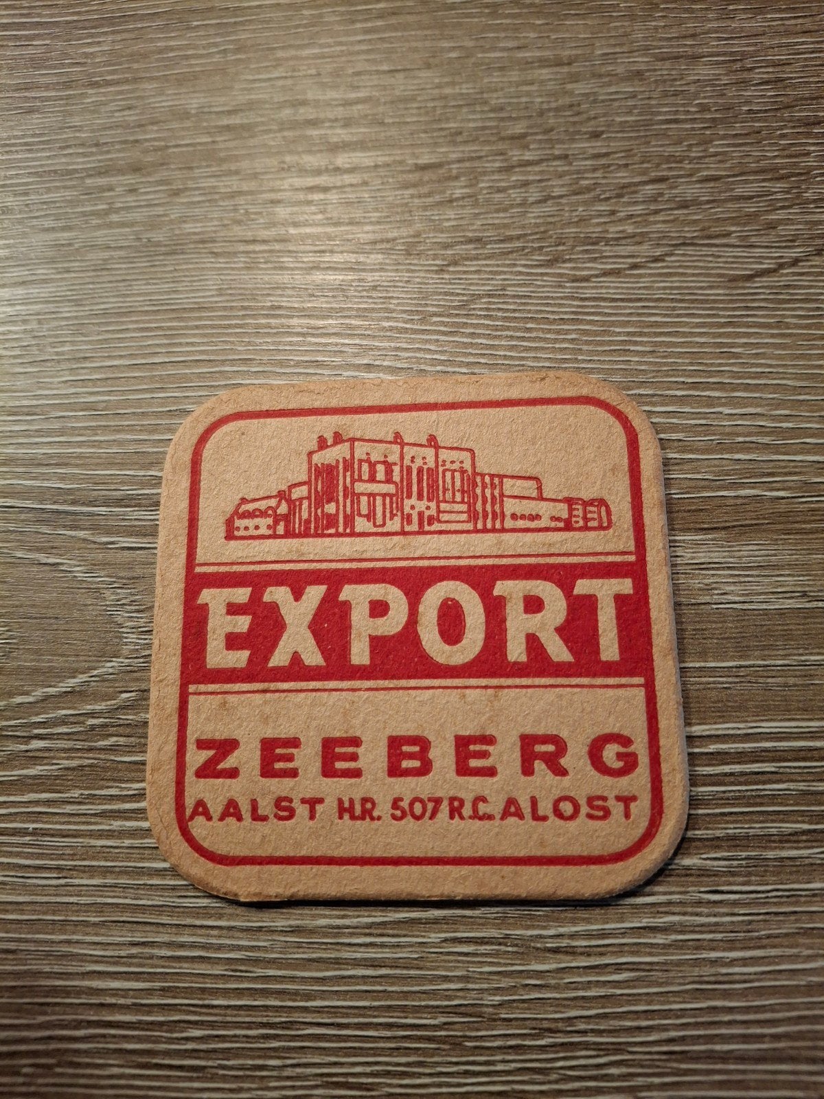 oud bierviltje zeeberg, Ophalen of Verzenden