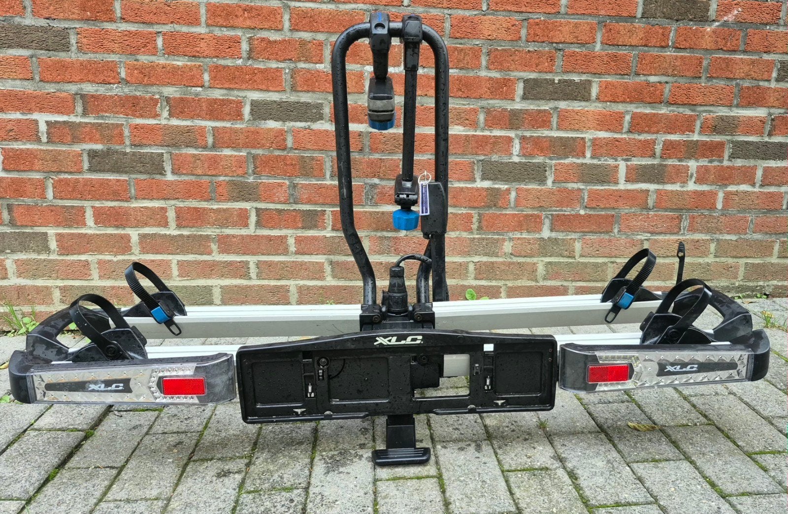 Porte vélos XLC Azura Xtra Led, Support d'attelage, Comme neuf, Enlèvement, 2 vélos