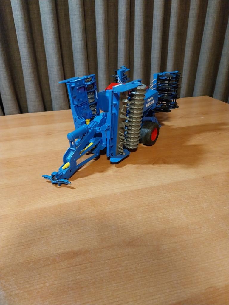 Bruder lemken solitair 9 zaaimachine, Ophalen of Verzenden