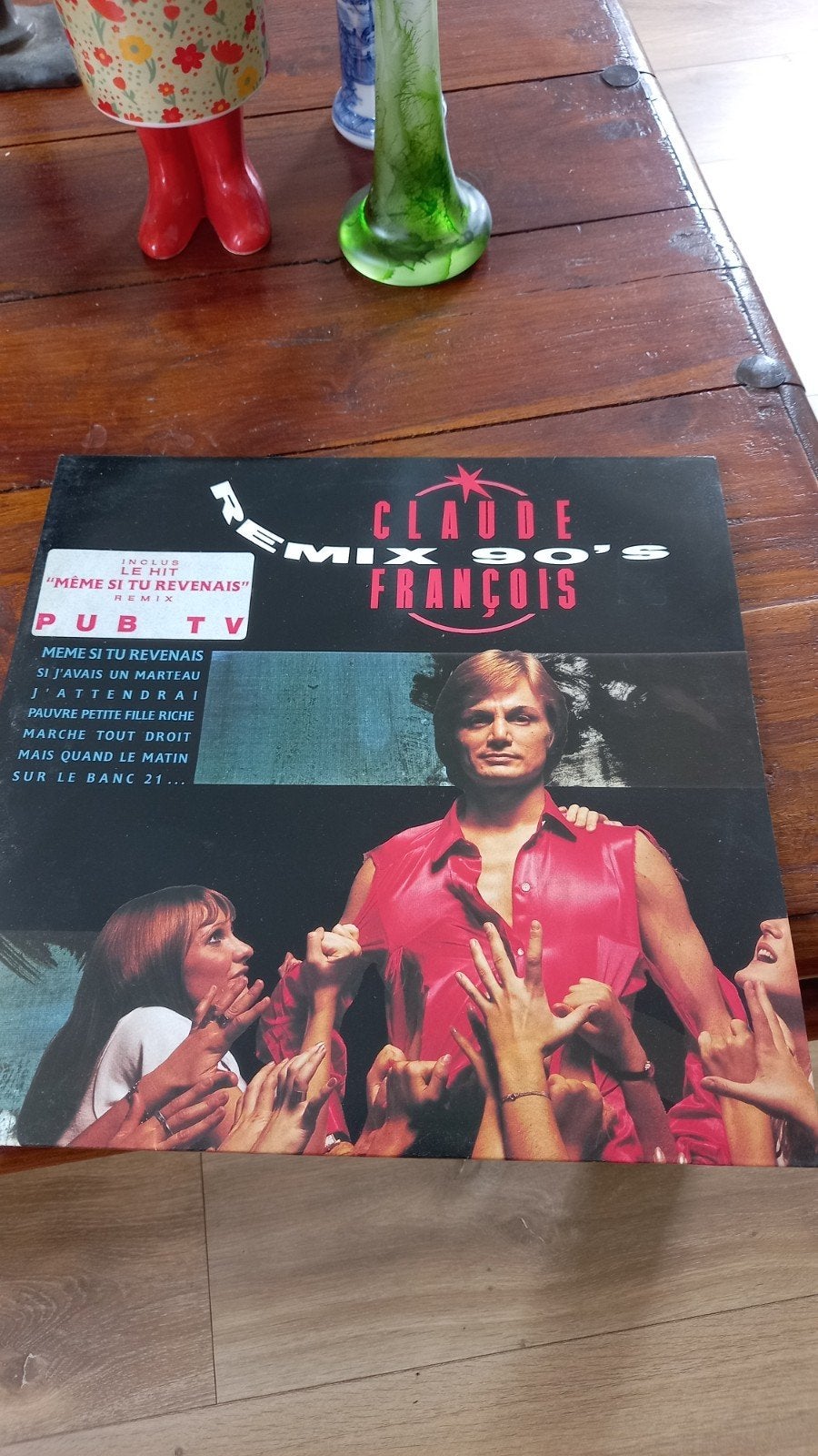 Vinyl 33t claude francois "remix 90's", CD & DVD, Enlèvement
