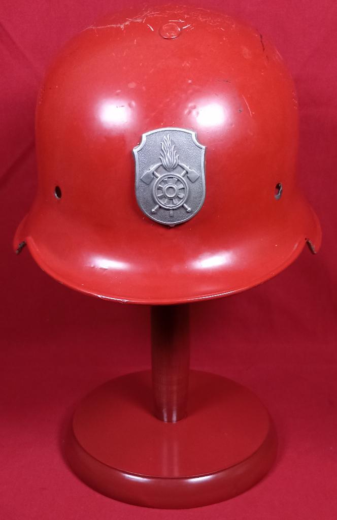 Casque de pompier allemand M34 en acier ww2, Envoi, Armée de terre, Casque ou Béret