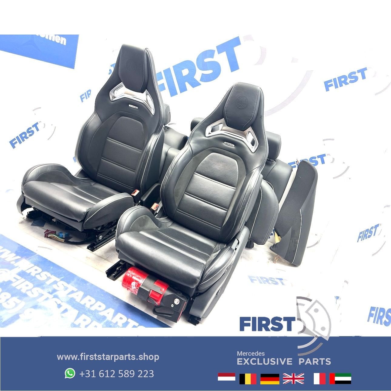 E63 AMG STOELEN W213 Mercedes SCHAALSTOELEN E63s INTERIEUR L, Gebruikt, -, Ophalen of Verzenden, -