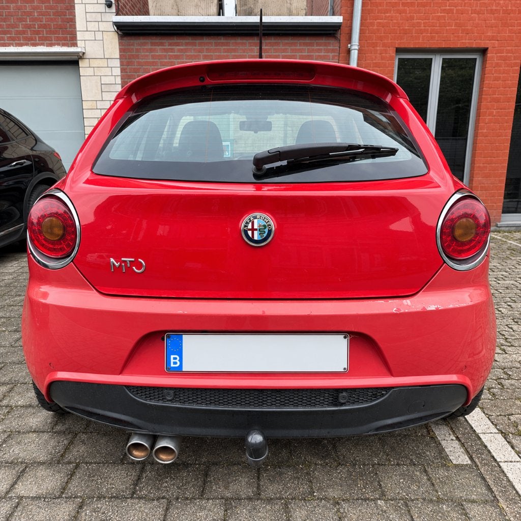 Alfa Romeo MiTo 1.4 Turbo T‑Jet 155 pk, Auto's, Zwart, Leder en Stof, Handgeschakeld, Particulier