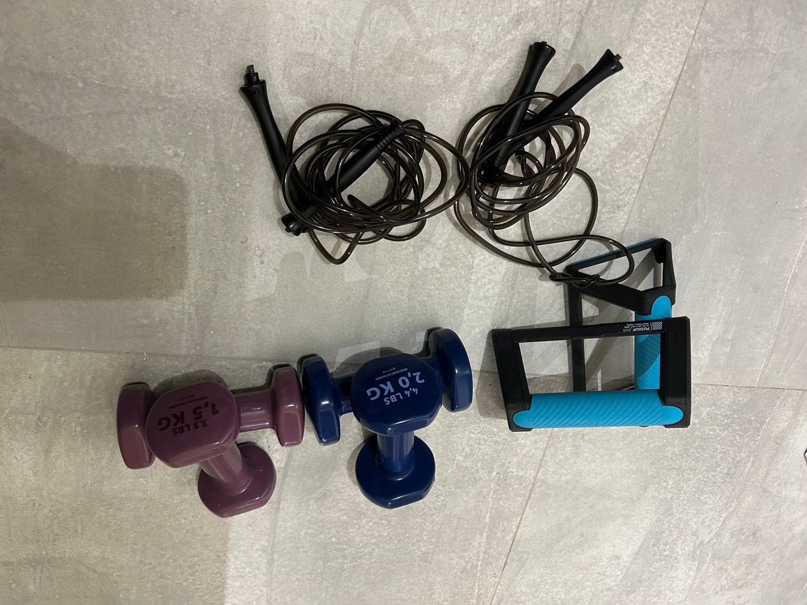 Lot de matériel de fitness, Enlèvement, Comme neuf