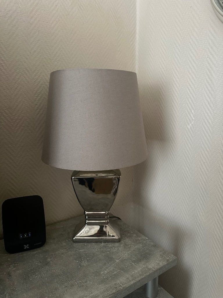 Lampe, Maison & Meubles, Avec abat-jour, IKEA, Moderne, Gris