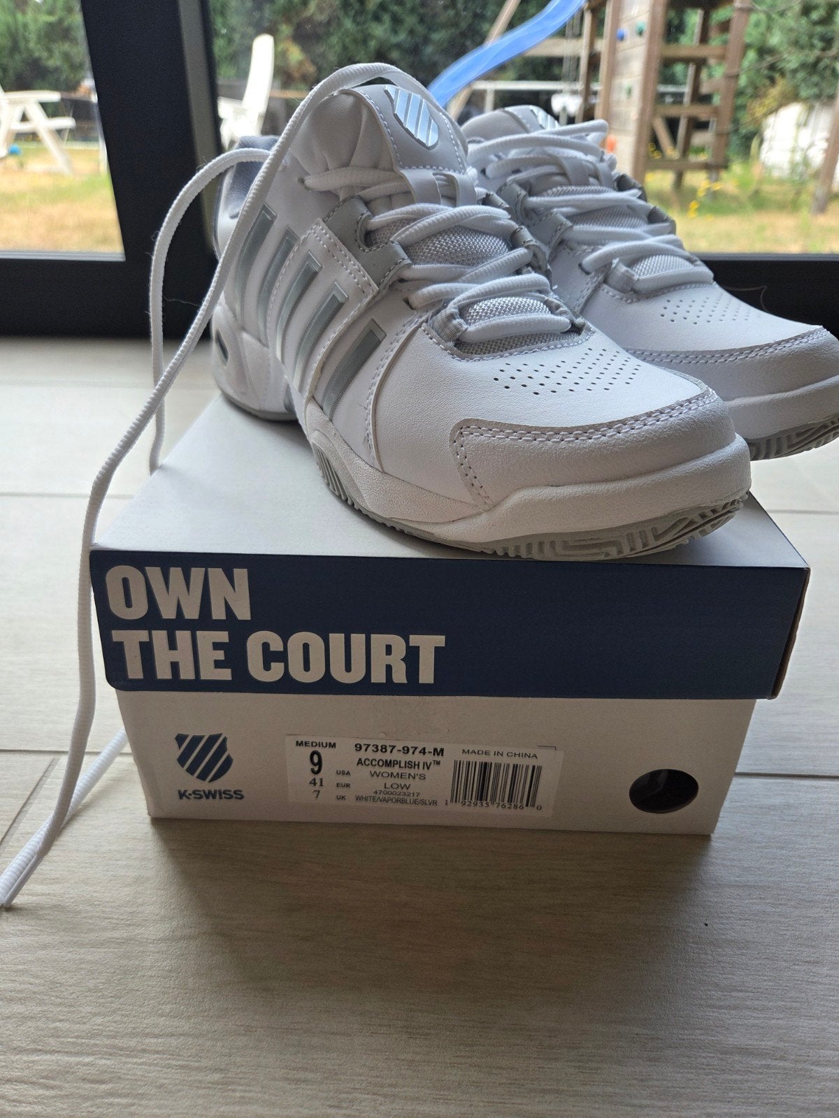 Chaussures de sport K-Swiss pour femmes, Vêtements | Femmes, Chaussures, Neuf, Gris, Enlèvement ou Envoi, Chaussures de sports