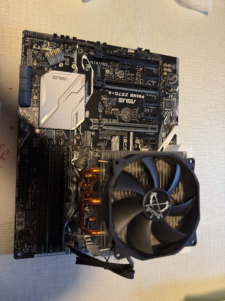 Asus Prime Z-270A + CPU i5@3.5Ghz (inc cooler) + 32GB ram, Computers en Software, Moederborden, Gebruikt, Verzenden, LGA 1151