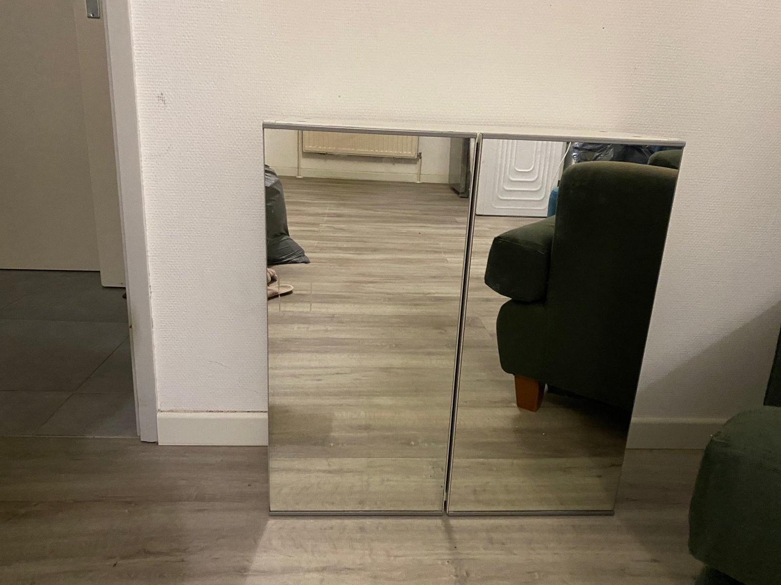 Spiegelkast Ikea 60x21x64, Huis en Inrichting, Ophalen, Minder dan 50 cm, Gebruikt, Minder dan 100 cm