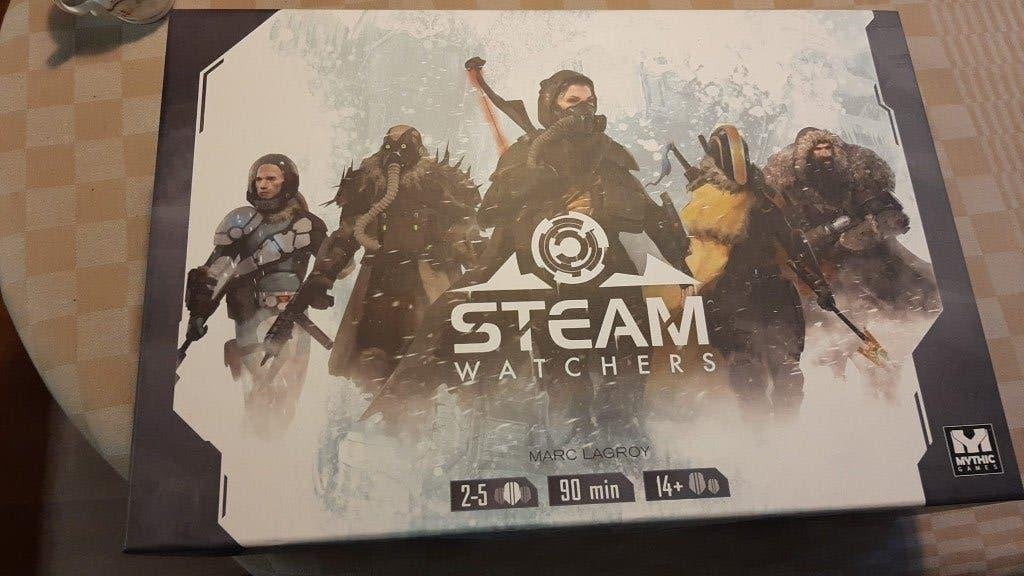 jeu de plateau Steamwatchers jeu de stratégie jeu tactique, 1 ou 2 joueurs, Enlèvement ou Envoi, Neuf