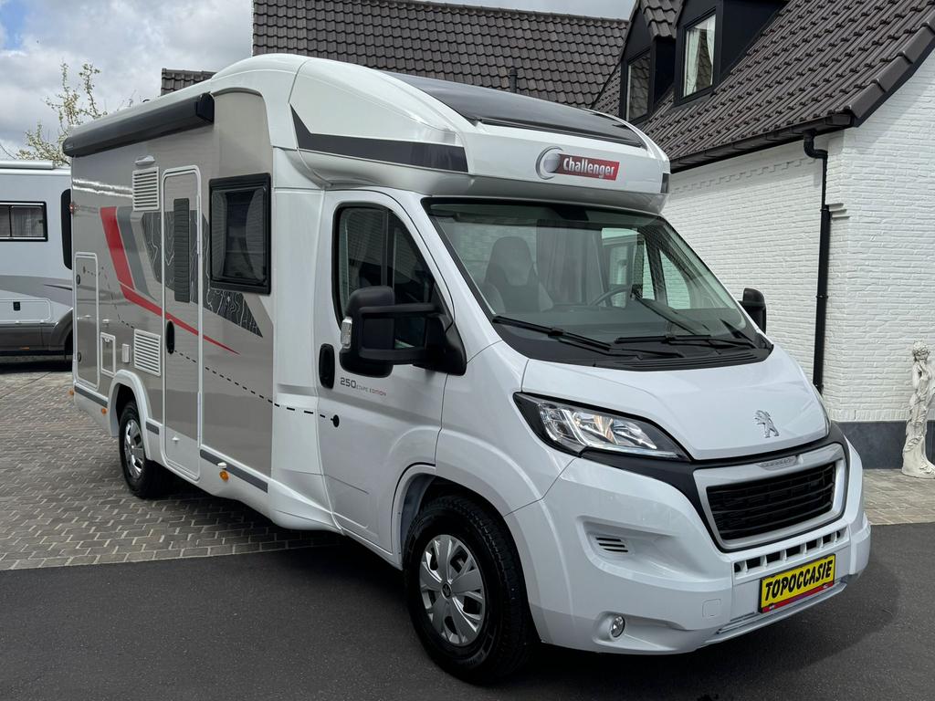 Peugeot Boxer Challenger 250 Etappe Edition, Caravanes & Camping, Camping-cars, Jusqu'à 4, 6 à 7 mètres, Boîte manuelle, Douche