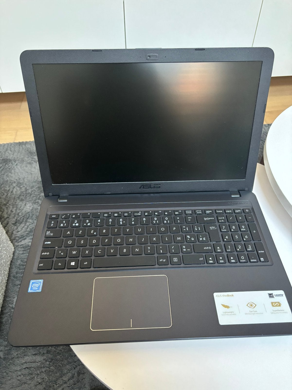 Laptop Asus X543M, Enlèvement, Utilisé, SSD, Azerty