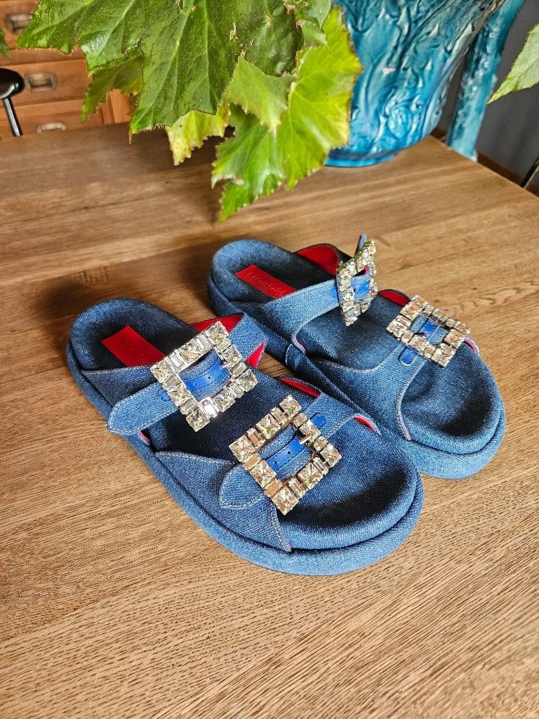 Morobé Vio Jeans nieuw (39) nieuwprijs 495 euro, Blauw, Nieuw, Morobé, Ophalen