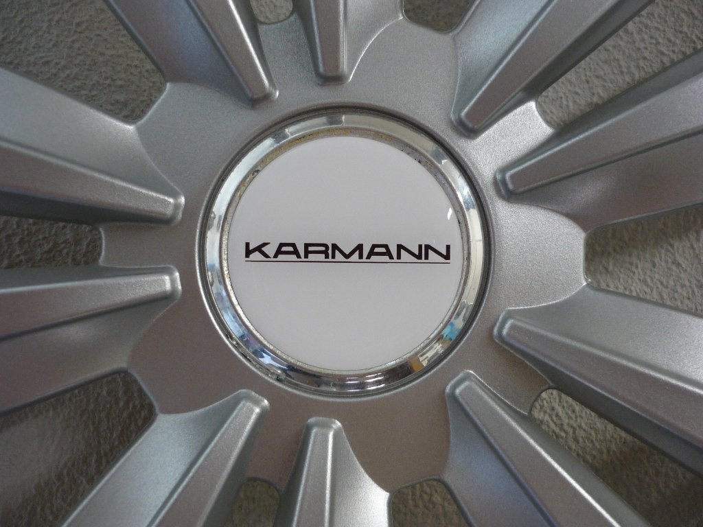 Karmann 3D doming naafstickers caravan camper, Epoxy, Verzenden, Nieuw, Overige typen