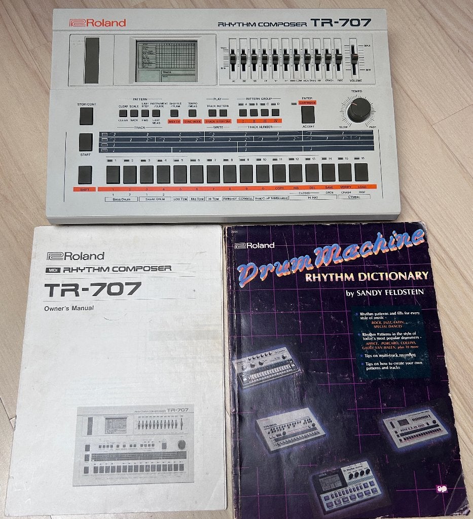 Roland TR707, Muziek en Instrumenten, Ophalen of Verzenden, Gebruikt, Roland