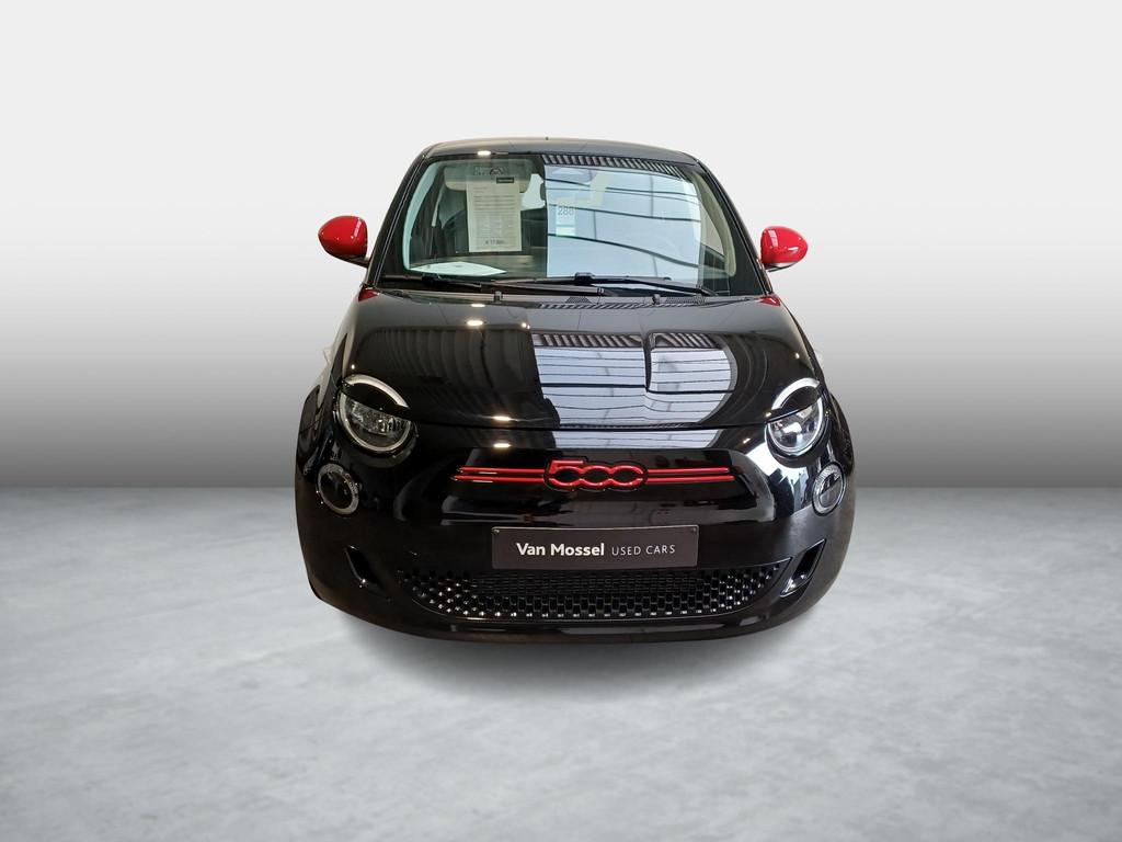 Fiat 500e 500e 24 kWh (Red), Auto's, Fiat, 4 zetels, Stof, Gebruikt, 95 pk