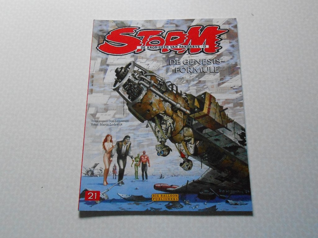 Storm 21 De Genesis-formule 1995 1 ste druk., Boeken, Eén stripboek, Nieuw, Ophalen of Verzenden, Don Lawrence