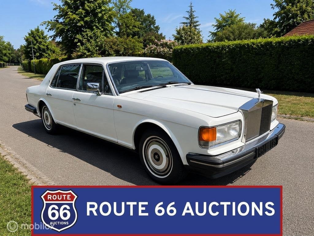Rolls-Royce Silver Spur | 1986 | Route 66 Auctions, Zwart, Bedrijf, Handgeschakeld, Overige carrosserie