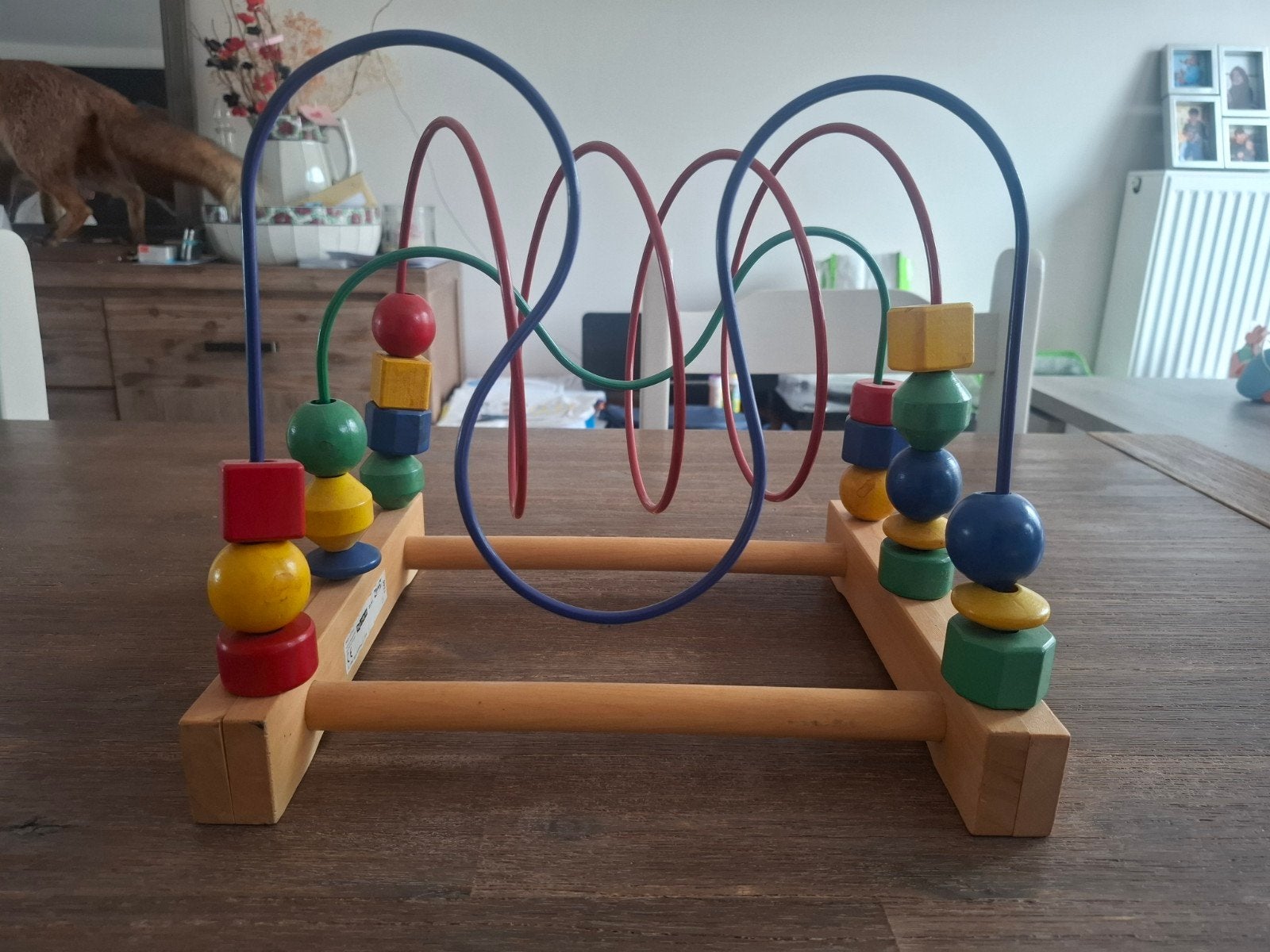 IKEA MULA Houten Kralenframe, Ophalen of Verzenden, Gebruikt, Overige typen