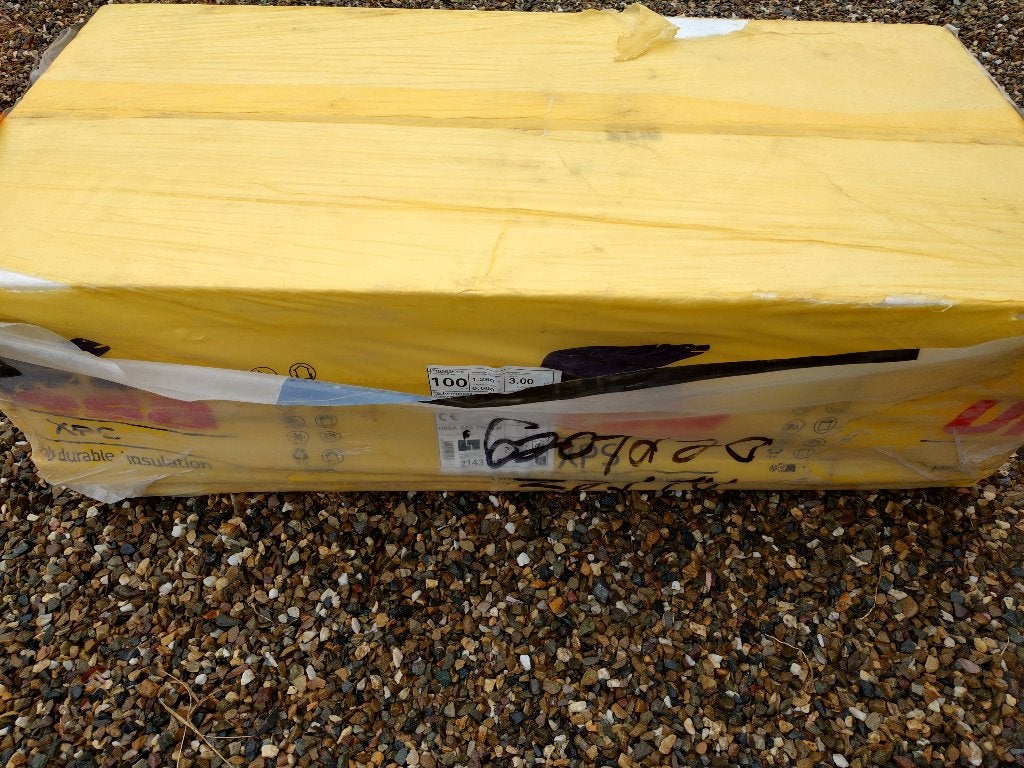 URSA XPS TW N-III 100mm 1250x600, Neuf, 8 à 12 cm, Enlèvement, Mousse rigide (PIR)