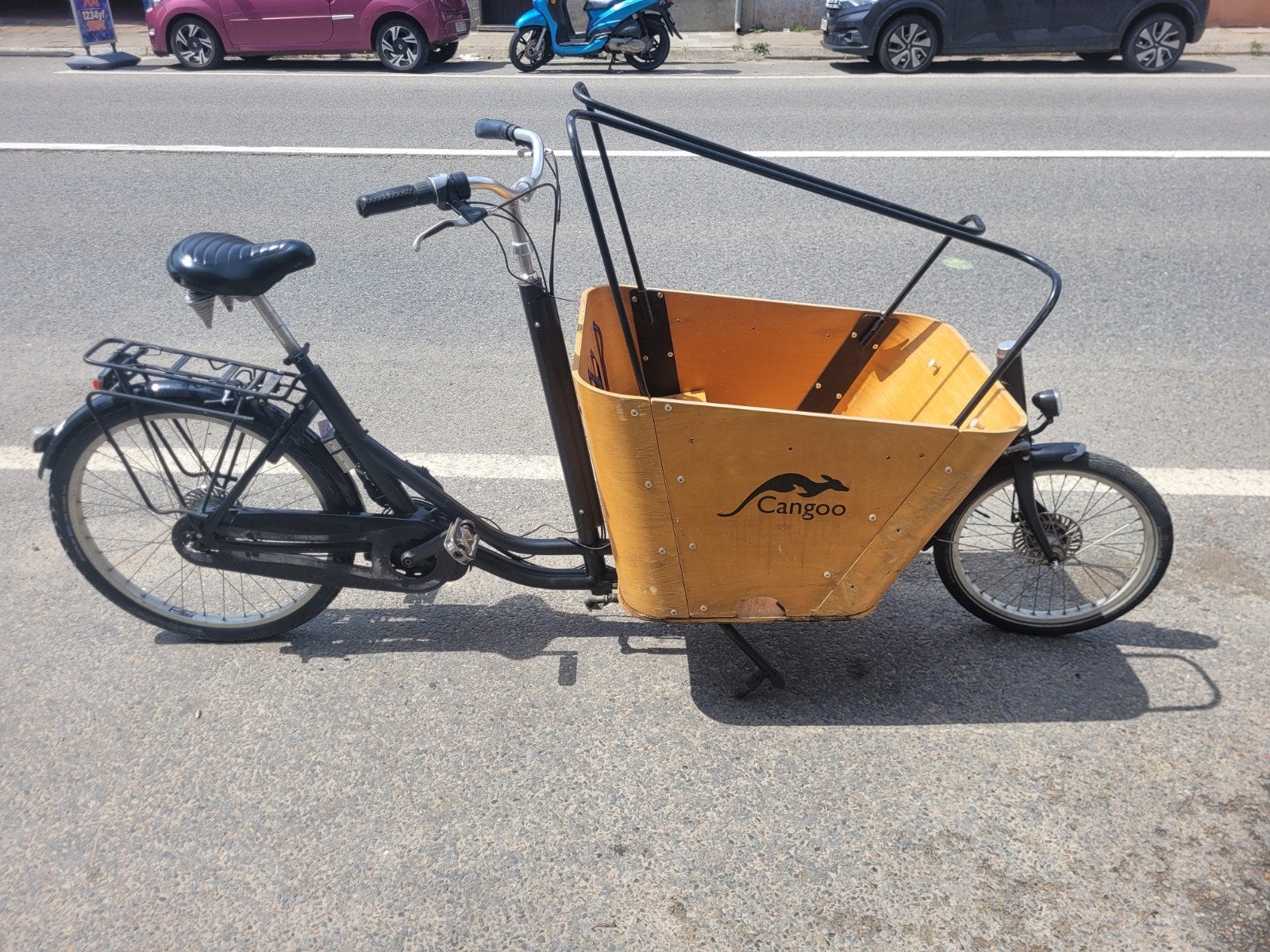 Vélo cargo électrique Bakfiets Cangoo, Enlèvement ou Envoi, 2 enfants, Électrique