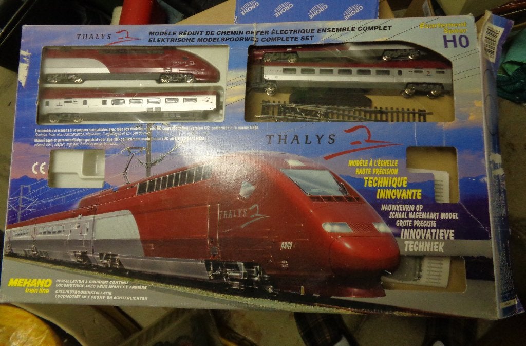 treinset Mehano, Hobby en Vrije tijd, Ophalen of Verzenden, Gebruikt, Treinset