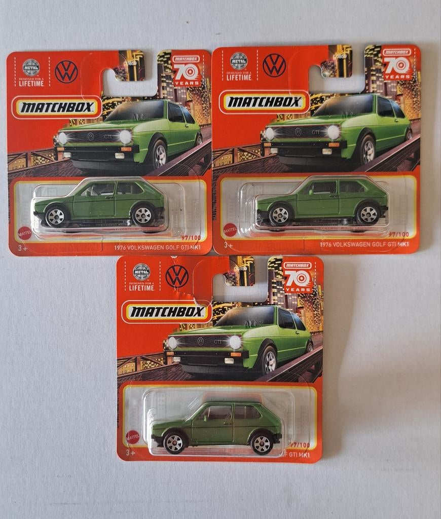 Lot de 3 vw golf 1 GTI, Enlèvement ou Envoi, Neuf, Voiture